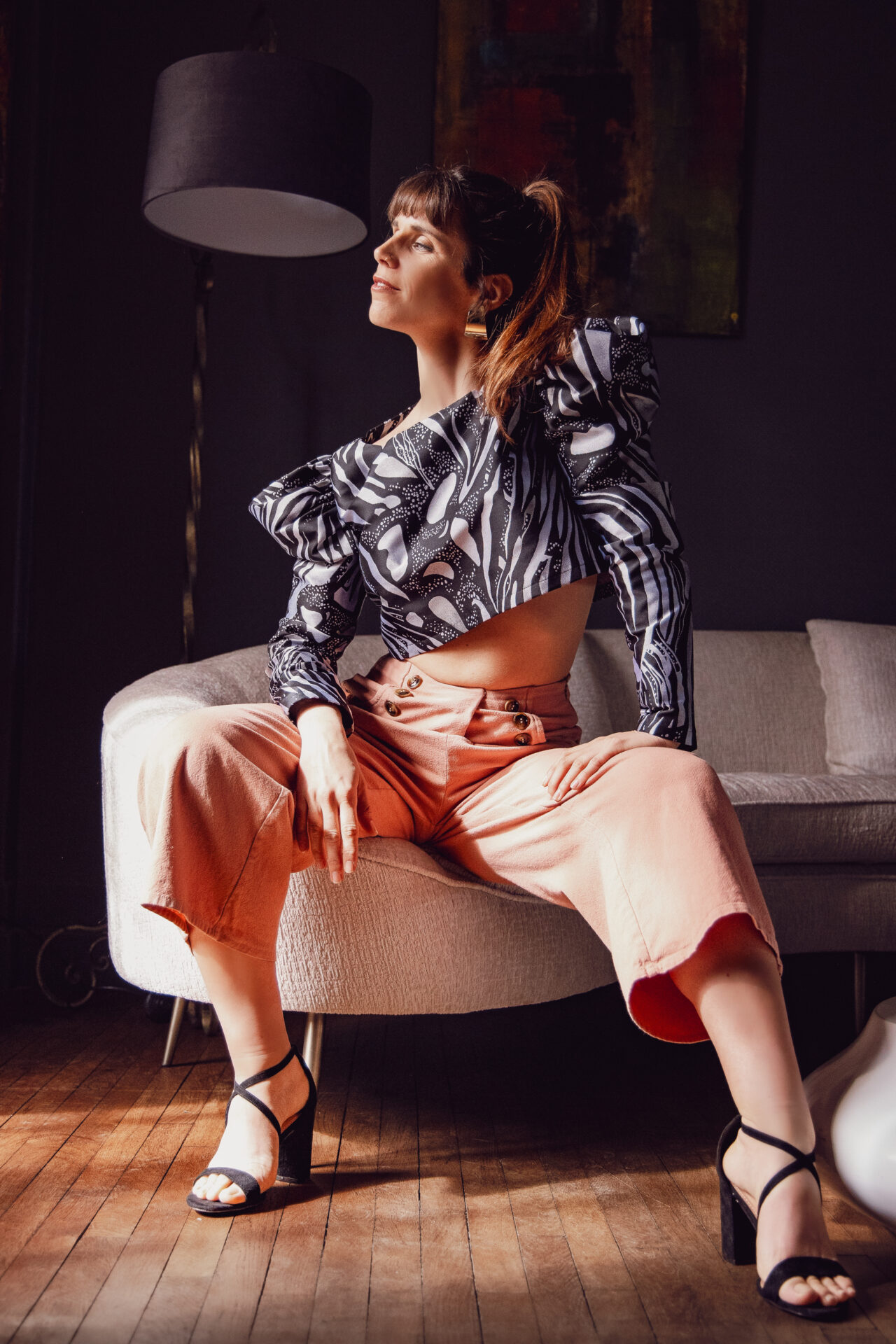 Pantalon "Blush Flow"